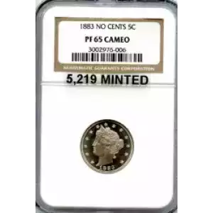 Nickel Five Cent Pieces-Liberty Head 1883-1913 (3)