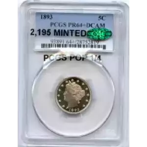 Nickel Five Cent Pieces-Liberty Head 1883-1913 (3)