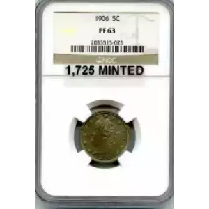 Nickel Five Cent Pieces-Liberty Head 1883-1913 (3)