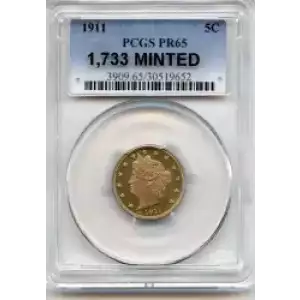 Nickel Five Cent Pieces-Liberty Head 1883-1913 (3)