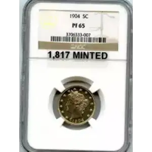 Nickel Five Cent Pieces-Liberty Head 1883-1913 (3)