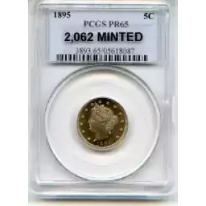 Nickel Five Cent Pieces-Liberty Head 1883-1913 (3)