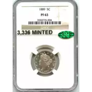 Nickel Five Cent Pieces-Liberty Head 1883-1913 (3)