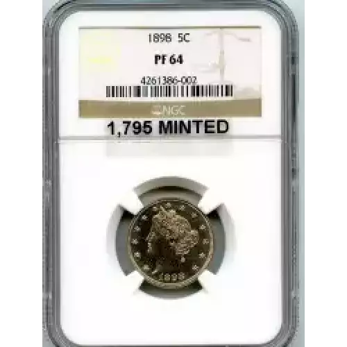 Nickel Five Cent Pieces-Liberty Head 1883-1913 (3)