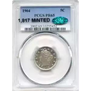 Nickel Five Cent Pieces-Liberty Head 1883-1913 (3)