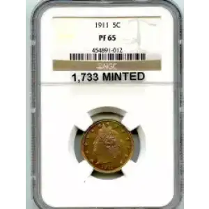 Nickel Five Cent Pieces-Liberty Head 1883-1913 (3)