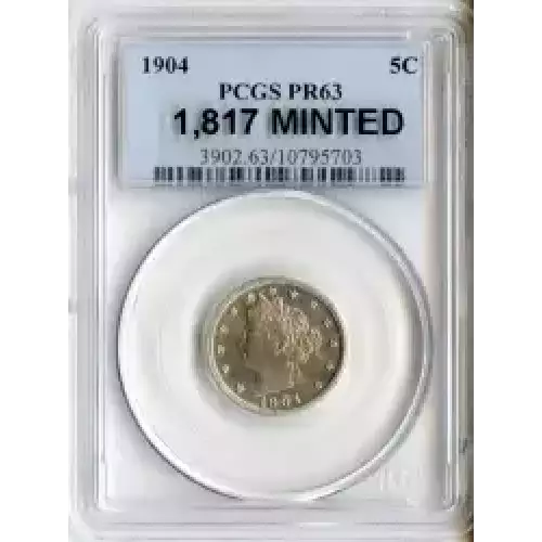 Nickel Five Cent Pieces-Liberty Head 1883-1913 (3)