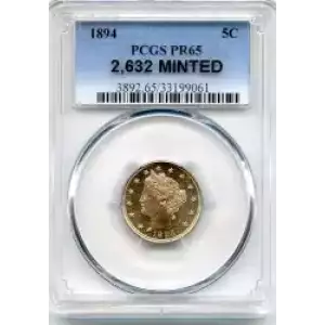 Nickel Five Cent Pieces-Liberty Head 1883-1913 (3)