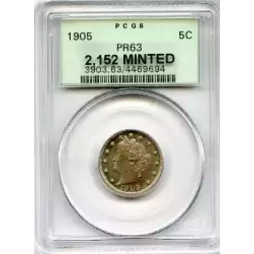 Nickel Five Cent Pieces-Liberty Head 1883-1913 (3)