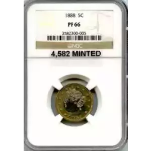 Nickel Five Cent Pieces-Liberty Head 1883-1913 (3)