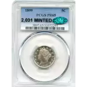 Nickel Five Cent Pieces-Liberty Head 1883-1913 (3)