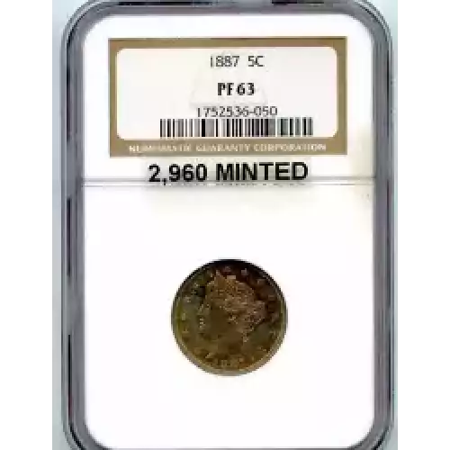 Nickel Five Cent Pieces-Liberty Head 1883-1913 (3)