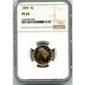 Nickel Five Cent Pieces-Liberty Head 1883-1913 (3)