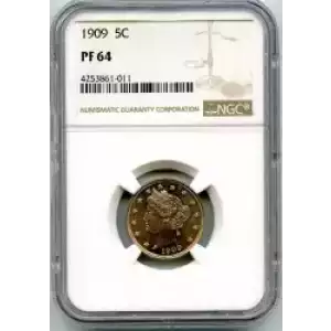 Nickel Five Cent Pieces-Liberty Head 1883-1913 (3)