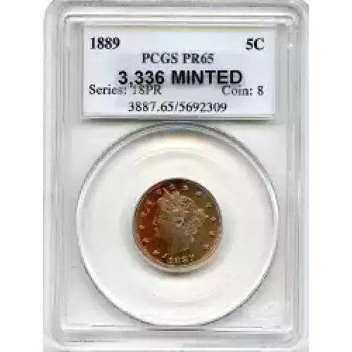 Nickel Five Cent Pieces-Liberty Head 1883-1913 (3)