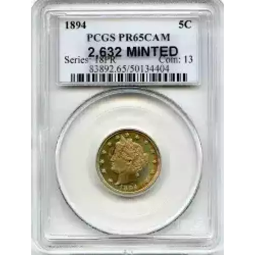 Nickel Five Cent Pieces-Liberty Head 1883-1913 (3)