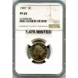 Nickel Five Cent Pieces-Liberty Head 1883-1913 (3)