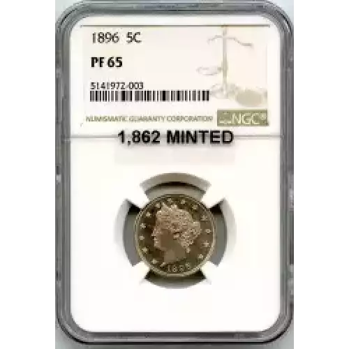 Nickel Five Cent Pieces-Liberty Head 1883-1913 (3)