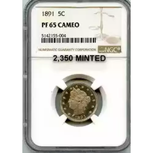 Nickel Five Cent Pieces-Liberty Head 1883-1913 (3)