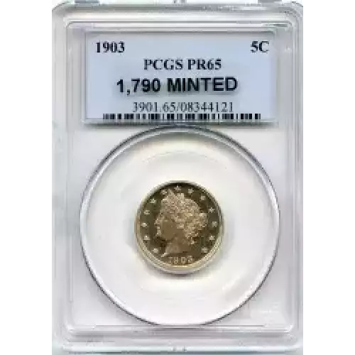 Nickel Five Cent Pieces-Liberty Head 1883-1913 (3)