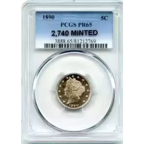 Nickel Five Cent Pieces-Liberty Head 1883-1913 (3)