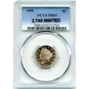 Nickel Five Cent Pieces-Liberty Head 1883-1913 (3)