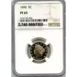 Nickel Five Cent Pieces-Liberty Head 1883-1913 (3)