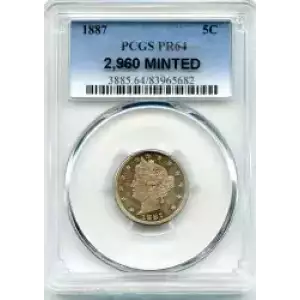 Nickel Five Cent Pieces-Liberty Head 1883-1913 (3)