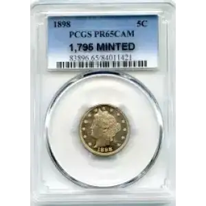 Nickel Five Cent Pieces-Liberty Head 1883-1913 (3)