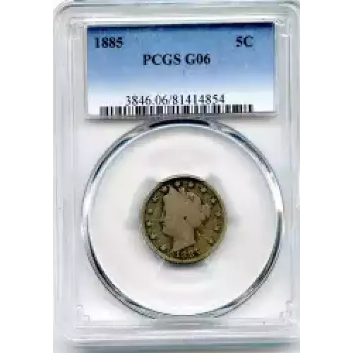 Nickel Five Cent Pieces-Liberty Head 1883-1913 (3)