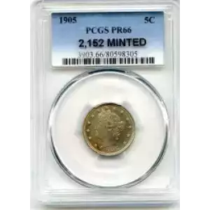 Nickel Five Cent Pieces-Liberty Head 1883-1913 (3)