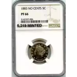 Nickel Five Cent Pieces-Liberty Head 1883-1913 (3)