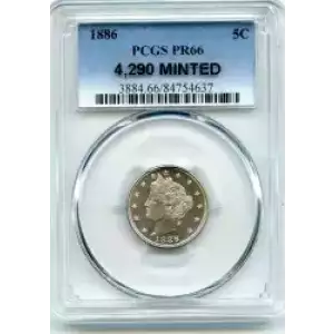 Nickel Five Cent Pieces-Liberty Head 1883-1913 (3)