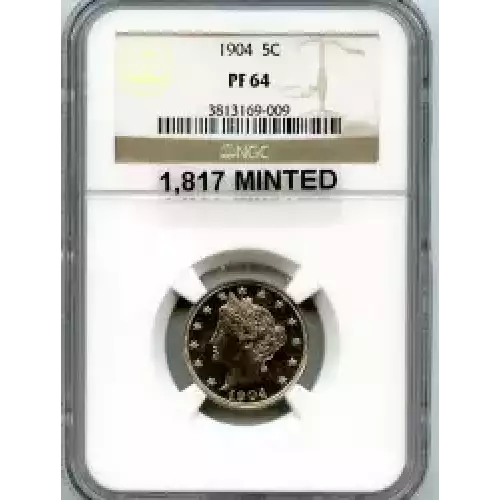 Nickel Five Cent Pieces-Liberty Head 1883-1913 (3)