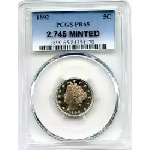 Nickel Five Cent Pieces-Liberty Head 1883-1913 (3)