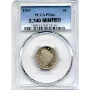 Nickel Five Cent Pieces-Liberty Head 1883-1913 (3)