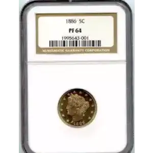 Nickel Five Cent Pieces-Liberty Head 1883-1913 (3)