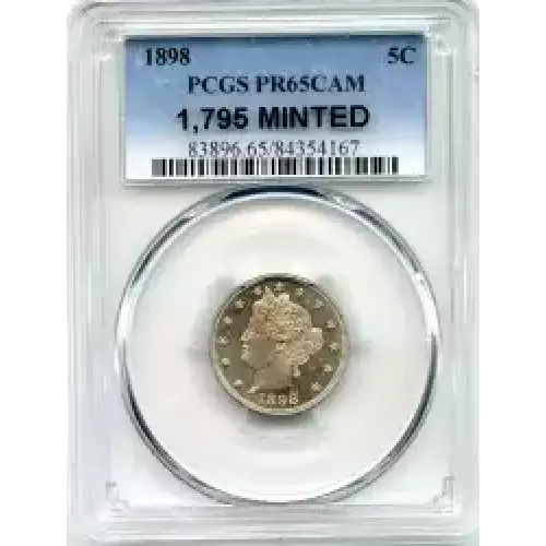 Nickel Five Cent Pieces-Liberty Head 1883-1913 (3)