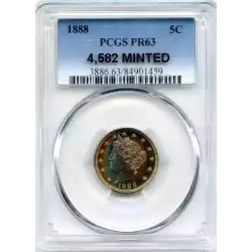 Nickel Five Cent Pieces-Liberty Head 1883-1913 (3)