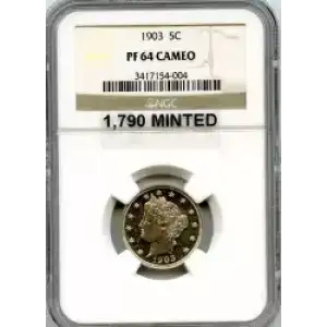 Nickel Five Cent Pieces-Liberty Head 1883-1913 (3)