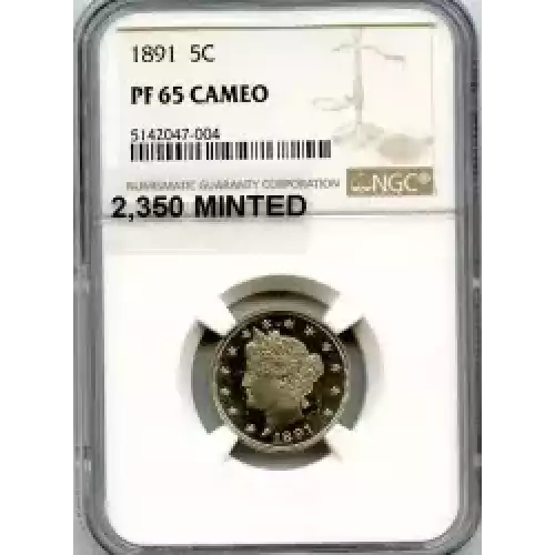 Nickel Five Cent Pieces-Liberty Head 1883-1913 (3)