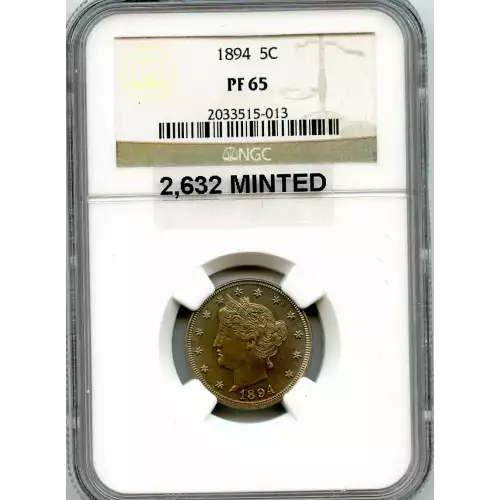 Nickel Five Cent Pieces-Liberty Head 1883-1913 (3)