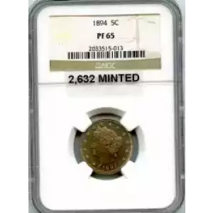 Nickel Five Cent Pieces-Liberty Head 1883-1913 (3)