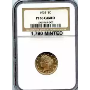 Nickel Five Cent Pieces-Liberty Head 1883-1913 (3)