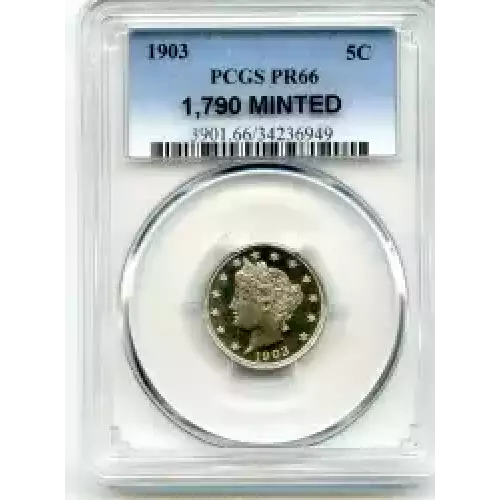 Nickel Five Cent Pieces-Liberty Head 1883-1913 (3)