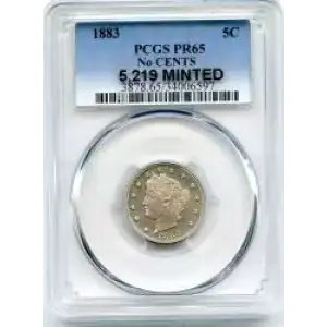 Nickel Five Cent Pieces-Liberty Head 1883-1913 (3)