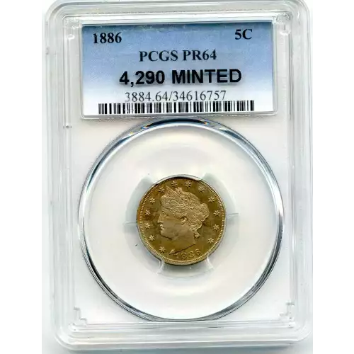 Nickel Five Cent Pieces-Liberty Head 1883-1913 (3)