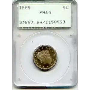 Nickel Five Cent Pieces-Liberty Head 1883-1913 (3)