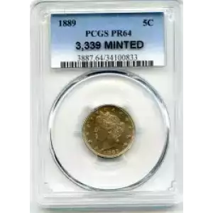 Nickel Five Cent Pieces-Liberty Head 1883-1913 (3)