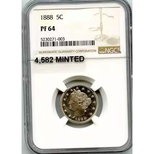 Nickel Five Cent Pieces-Liberty Head 1883-1913 (3)